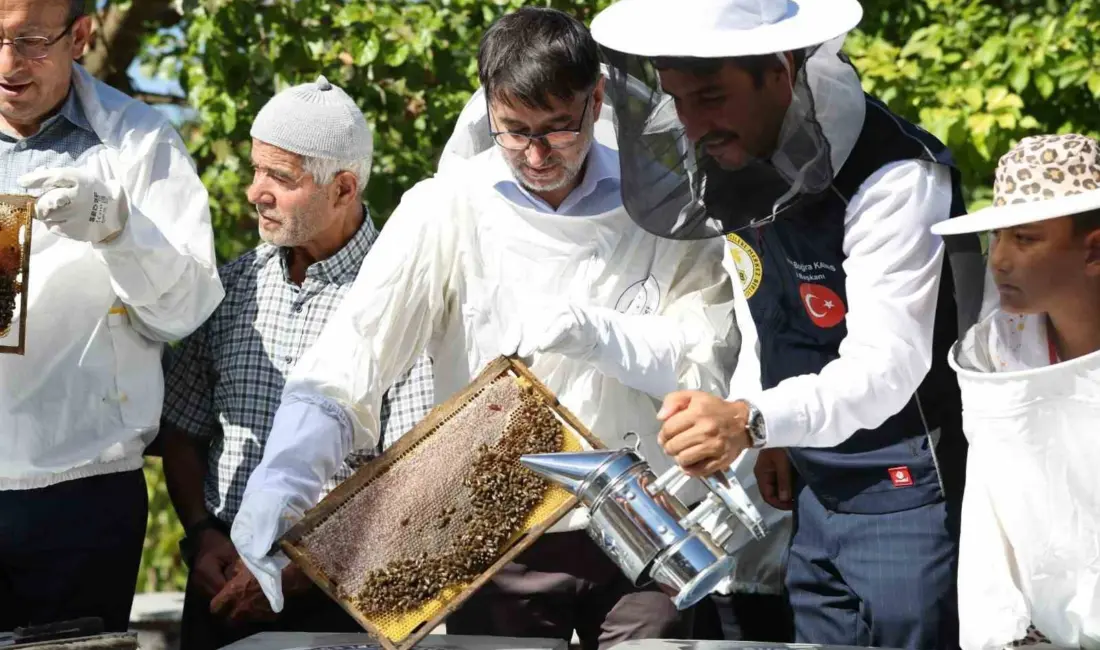 Bursa Büyükşehir Belediyesi, kırsal kalkınmayı önceleyen çalışmalar kapsamında kovan desteği