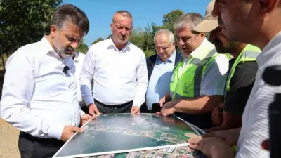 Bursa Büyükşehir Belediyesi Başkan Vekili Şahin Biba, Karacabey ilçesinde Büyükşehir