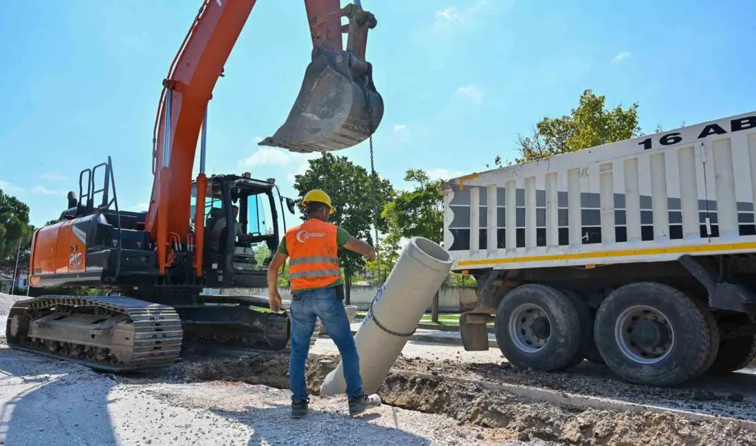 Bursa Büyükşehir Belediyesi, il genelinde sürdürdüğü altyapı ağını genişletme ve