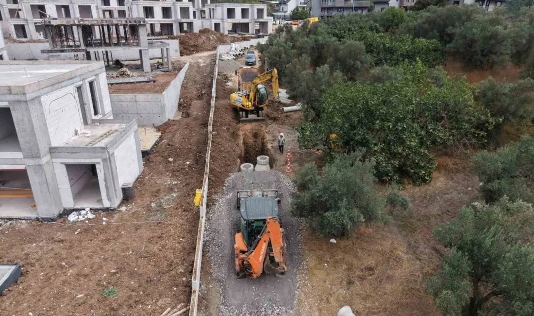 Bursa Büyükşehir Belediyesi, Mudanya’nın Bademli ve Çağrışan mahallelerinde 1,6 kilometrelik