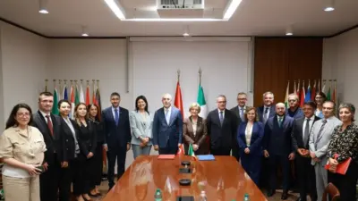 Çalışma ve Sosyal Güvenlik Bakanı Vedat Işıkhan, İtalya Cumhuriyeti Çalışma