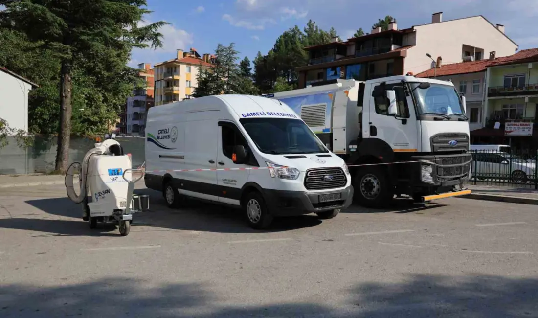 Çameli Belediyesi, temizlik ve ekmek dağıtım hizmetlerinde kullanılmak üzere yeni