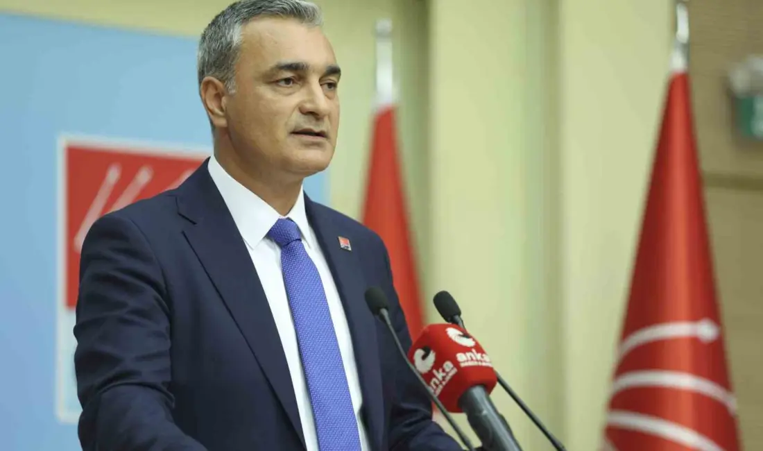 Cumhuriyet Halk Partisi (CHP) Sözcüsü Müslim Sarı, Ankara Büyükşehir Belediye