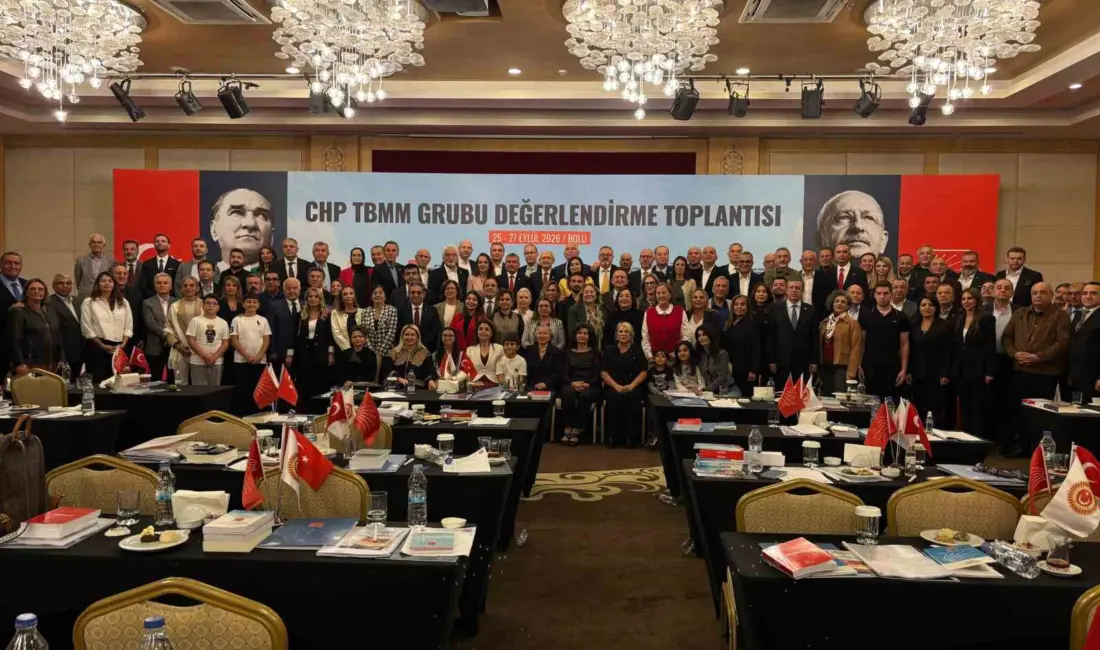 Cumhuriyet Halk Partisi’nin (CHP) Bolu Abant’taki yeni yasama yılı için