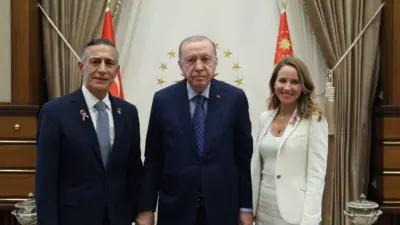 Cumhurbaşkanı Recep Tayyip Erdoğan, ABD Temsilciler Meclisi Üyesi Darrell Issa’yı