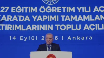 Cumhurbaşkanı Erdoğan, Ankara'da düzenlenen toplu açılış töreninde eğitimde fırsat eşitliğini