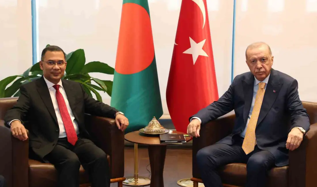 Cumhurbaşkanı Recep Tayyip Erdoğan, New York’ta Bangladeş Başbakanı Tarık Rahman