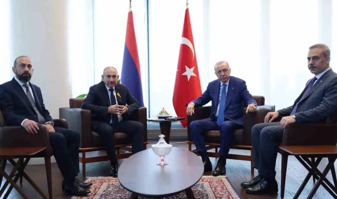 Cumhurbaşkanı Recep Tayyip Erdoğan, New York’ta Ermenistan Başbakanı Nikol Paşinyan’ı