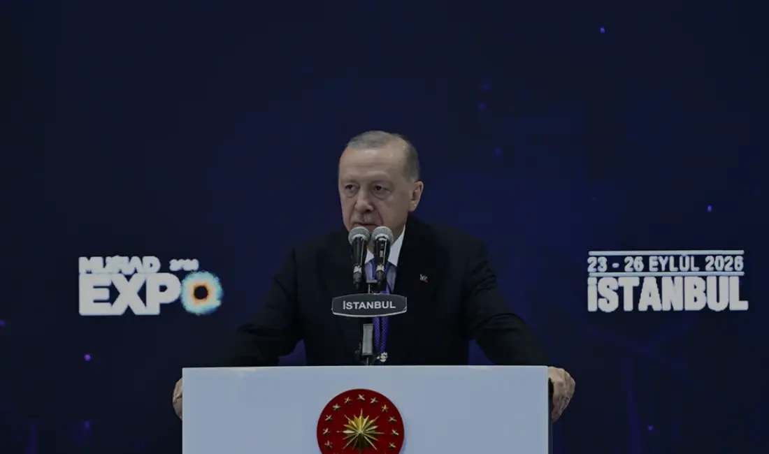 Cumhurbaşkanı Erdoğan, MÜSİAD EXPO'da yaptığı konuşmada işgalci zihniyete karşı hakikatleri