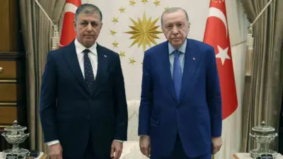 Cumhurbaşkanı Recep Tayyip Erdoğan, İzmir Büyükşehir Belediye Başkanı Cemil Tugay’ı