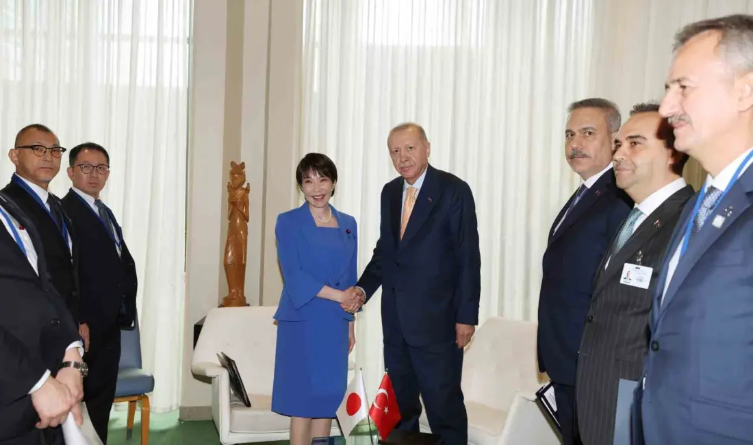 Cumhurbaşkanı Recep Tayyip Erdoğan, New York’ta Japonya Başbakanı Sanae Takaichi