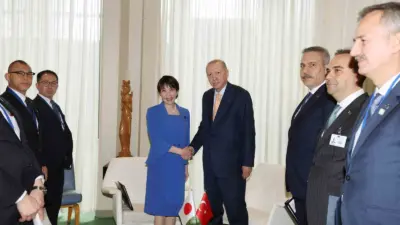 Cumhurbaşkanı Recep Tayyip Erdoğan, New York’ta Japonya Başbakanı Sanae Takaichi