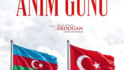 Cumhurbaşkanı Recep Tayyip Erdoğan, “27 Eylül Azerbaycan Anım Günü” dolayısıyla