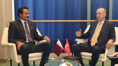 Cumhurbaşkanı Recep Tayyip Erdoğan, New York’ta Katar Emiri Şeyh Tamim
