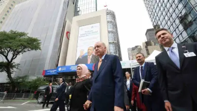 Cumhurbaşkanı Recep Tayyip Erdoğan, Türkevi önünde gazetecilere yaptığı açıklamada, “Bir