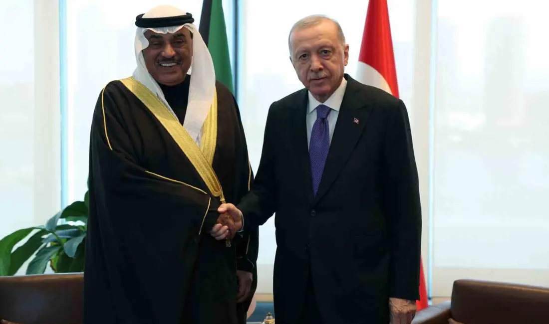 Cumhurbaşkanı Recep Tayyip Erdoğan, New York temasları kapsamında Kuveyt Veliaht
