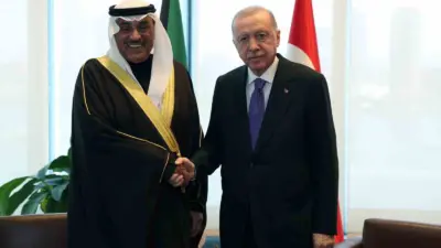 Cumhurbaşkanı Recep Tayyip Erdoğan, New York temasları kapsamında Kuveyt Veliaht