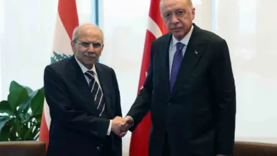 Cumhurbaşkanı Recep Tayyip Erdoğan, New York temasları kapsamında Nevvaf Selam’ı