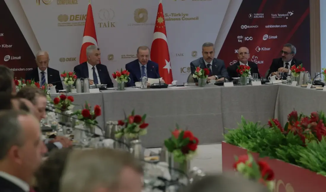 Cumhurbaşkanı Erdoğan, New York’ta düzenlenen iş konseyinde ABD ile stratejik