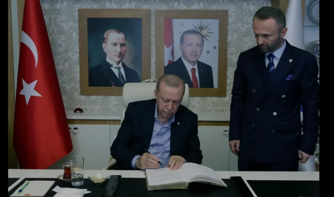 Rize'de toplu açılış törenine katılan Cumhurbaşkanı Recep Tayyip Erdoğan, Recep