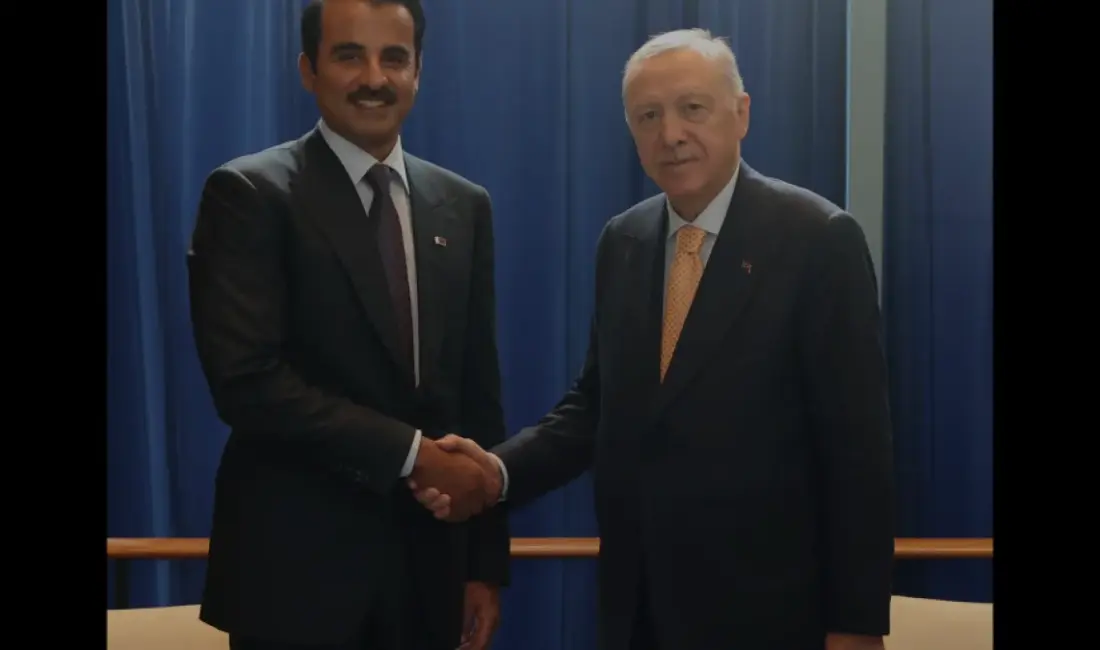 Cumhurbaşkanı Erdoğan, BM 81. Genel Kurul görüşmeleri kapsamında Katar Emiri