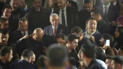 Samsun Şehir Hastanesi’nin resmi açılış törenine katılmak üzere kente gelen
