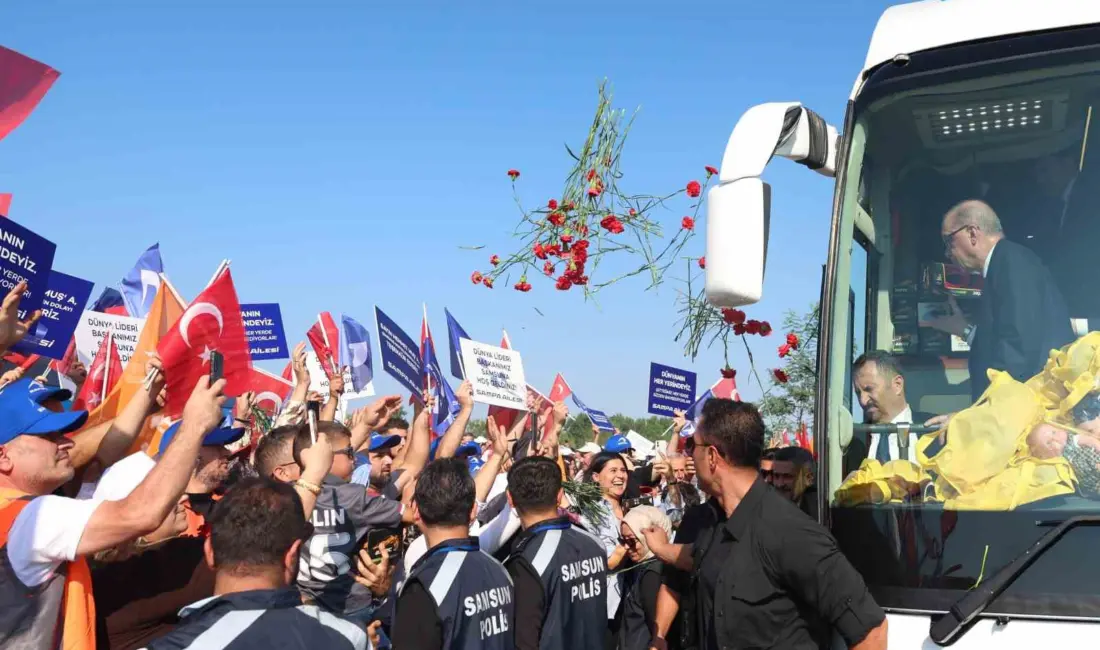 Samsun Şehir Hastanesi’nin resmi açılışı ve gençlerle buluşma programı için
