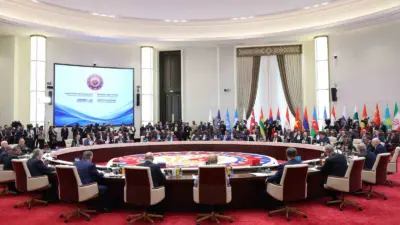 Kırgızistan’ın başkenti Bişkek’te Cumhurbaşkanı Recep Tayyip Erdoğan’ın katıldığı Şanghay İşbirliği