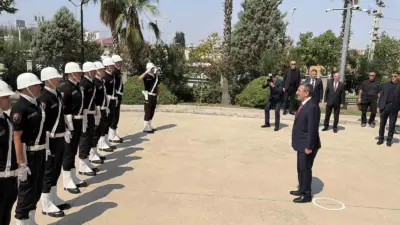 Cumhurbaşkanı Yardımcısı Cevdet Yılmaz, çeşitli temaslarda bulunmak üzere Osmaniye’ye geldi.