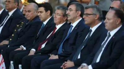 Cumhurbaşkanı Yardımcısı Cevdet Yılmaz, Kuzey Kıbrıs Türk Cumhuriyeti’ndeki (KKTC) Muratağa,