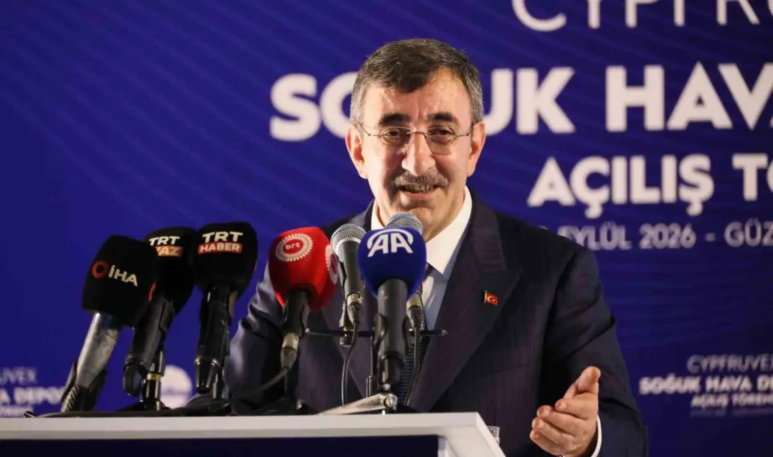 Cumhurbaşkanı Yardımcısı Cevdet Yılmaz, Kuzey Kıbrıs Türk Cumhuriyeti’nde (KKTC) Güzelyurt