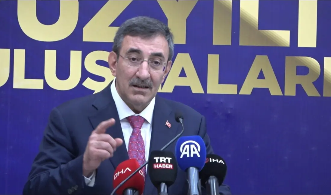 Cumhurbaşkanı Yardımcısı Cevdet Yılmaz, “Bugün bir taraftan da ’Terörsüz Türkiye’
