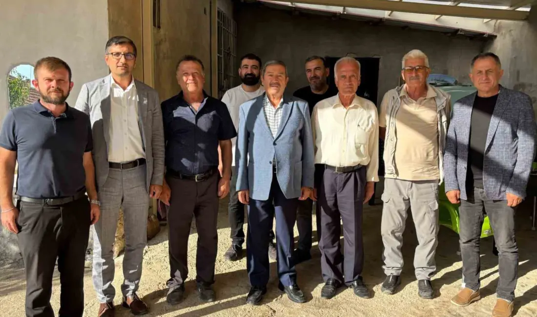 Darende Belediye Başkanı Alican Bozkurt, Kerimli Mahallesi Muhtarı Kazım Kızılkaya’yı