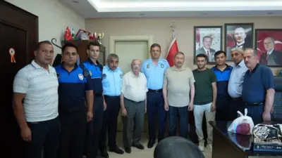 Darende Belediye Başkanı Alican Bozkurt, Zabıta Haftası dolayısıyla belediyenin zabıta