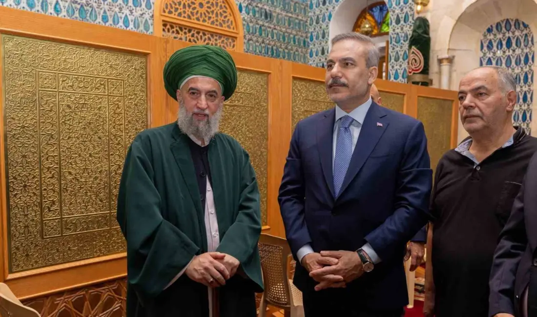 Dışişleri Bakanı Hakan Fidan, Suriye’deki Selahaddin Eyyubi Türbesi ve Türk