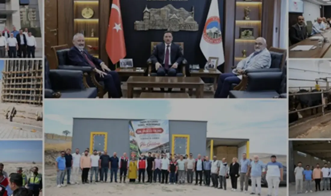 Genel Müdür Dr. Osman Yıldız, Kayseri'deki tarım projelerini, jeotermal sera