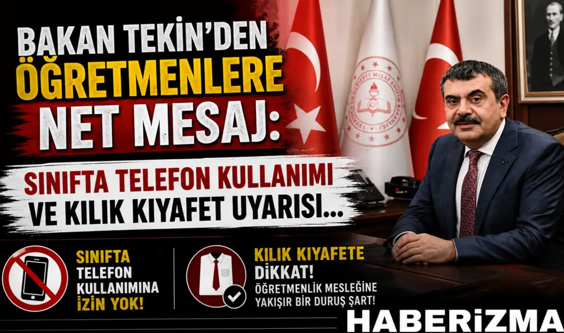 Milli Eğitim Bakanı Yusuf Tekin, yeni eğitim-öğretim yılı öncesinde ders