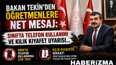 Milli Eğitim Bakanı Yusuf Tekin, yeni eğitim-öğretim yılı öncesinde ders