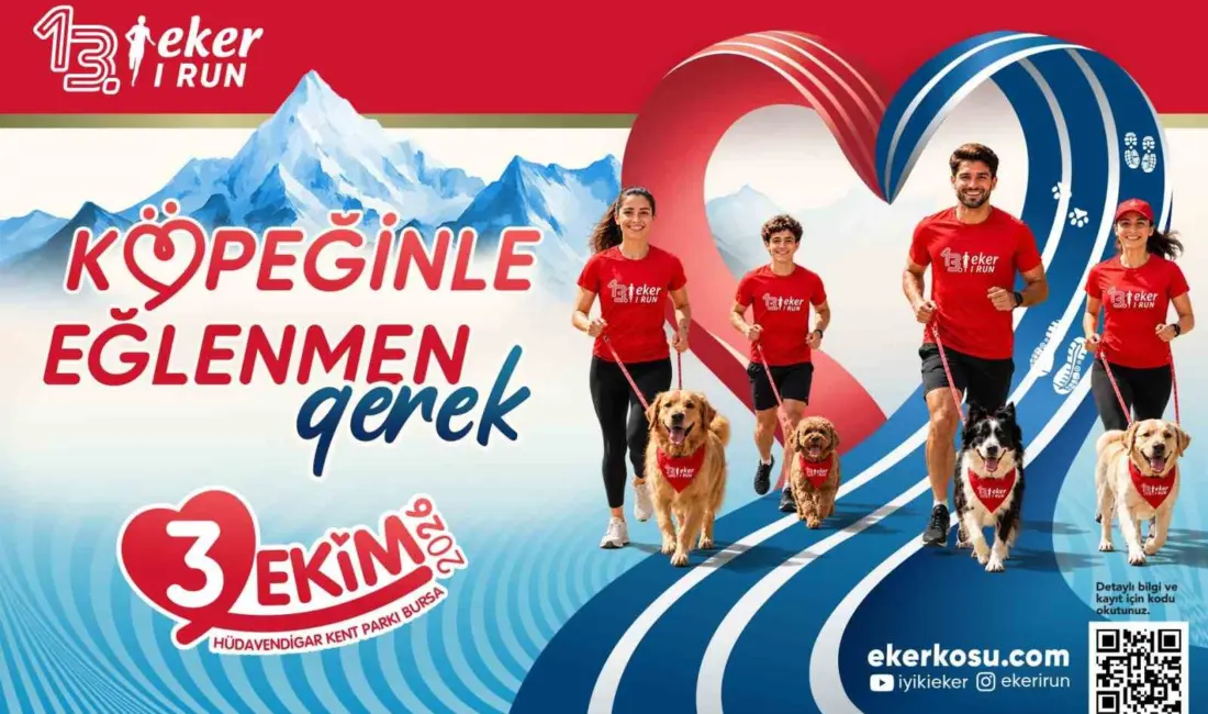 13. Eker I Run, 3 Ekim’de Bursa Hüdavendigar Parkı’nda düzenlenecek