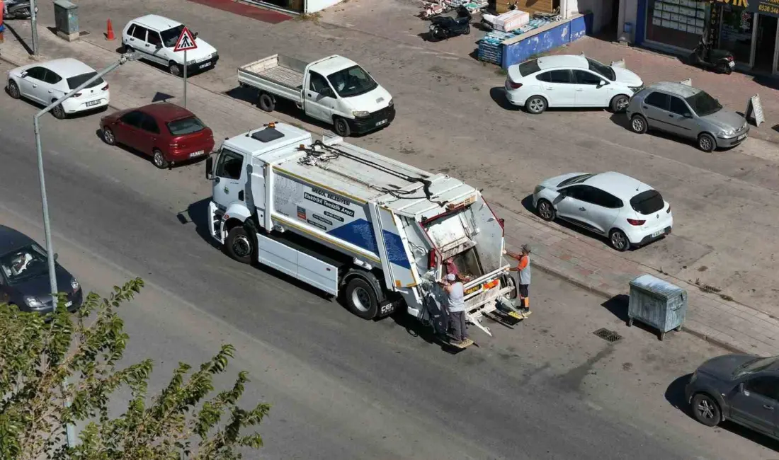 İnegöl Belediyesi, Temizlik İşleri Müdürlüğü bünyesinde yüzde 100 elektrikli çöp