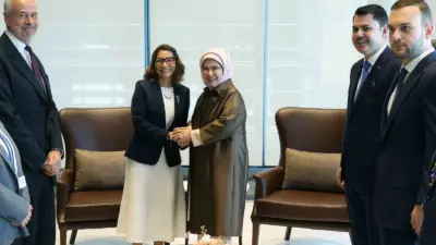 Cumhurbaşkanı Recep Tayyip Erdoğan’ın eşi, Birleşmiş Milletler (BM) Sıfır Atık
