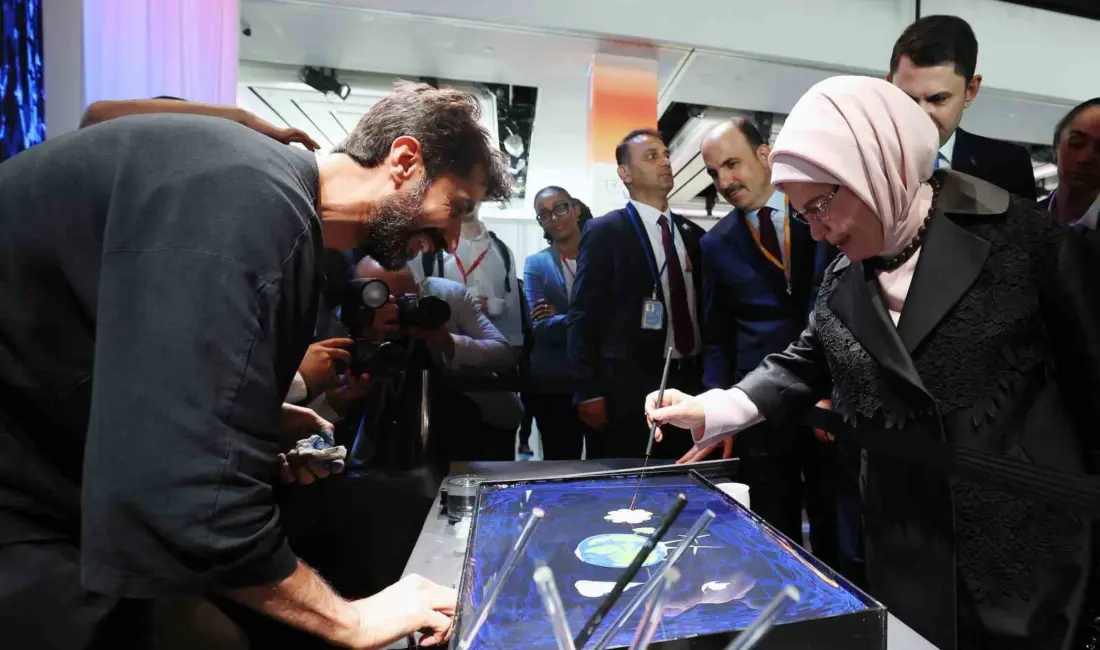 Cumhurbaşkanı Recep Tayyip Erdoğan’ın eşi, Birleşmiş Milletler (BM) Sıfır Atık