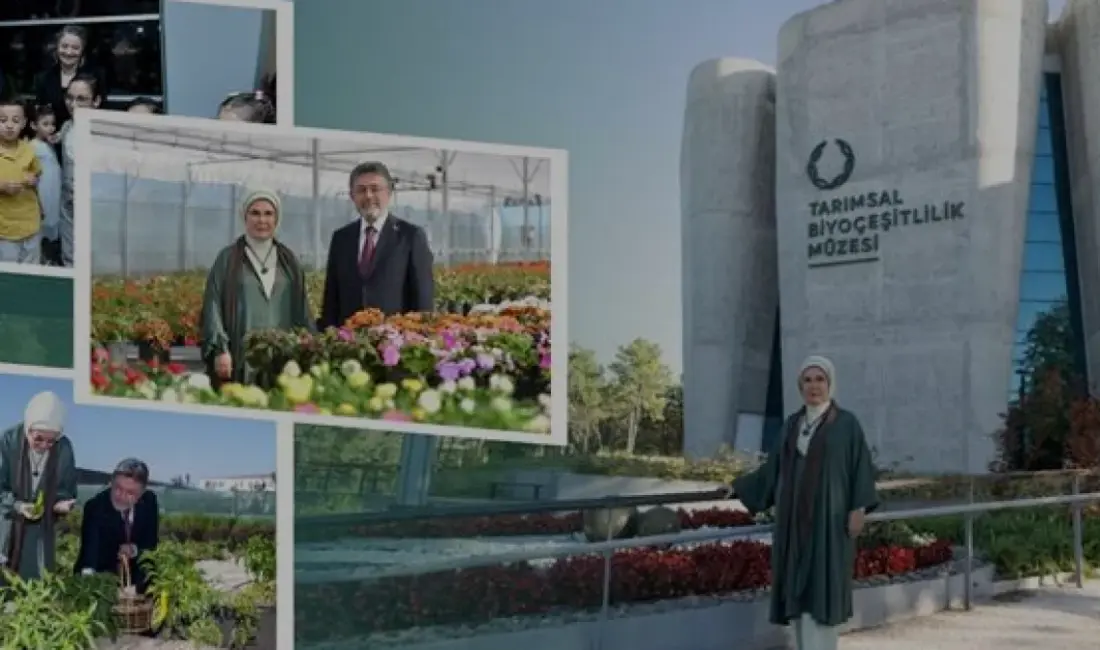 Emine Erdoğan, Türkiye Milli Botanik Bahçesi'ni ziyaret ederek Mirasımız Yerel