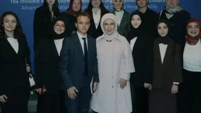 Emine Erdoğan ve Bakan Göktaş, BM 81. Genel Kurulu kapsamında