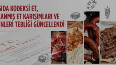 Et ürünleri tebliğinde yapılan güncellemeyle burger tanımı netleşti, dönerin etiketlenmesi