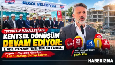 İnegöl Belediyesi garantörlüğünde yürütülen ve ilçenin geleceğini şekillendirecek olan Turgutalp