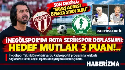 İnegölspor’da Rota Serikspor Deplasmanı: Hedef Mutlak 3 Puan! ​TFF 2.