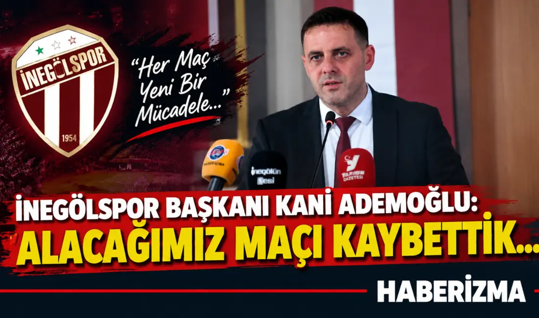 2-1 yenilgi ile biten Serikspor maçını değerlendiren başkan Kani Ademoğlu,