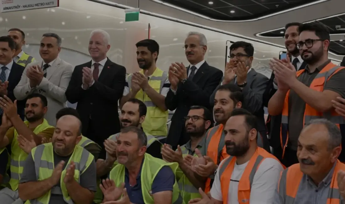 Ulaştırma ve Altyapı Bakanı Uraloğlu, İstanbul'daki metro hattının 7-8 Eylül