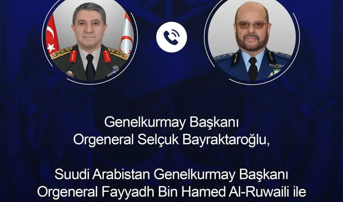 Genelkurmay Başkanı Orgeneral Selçuk Bayraktaroğlu, Suudi Arabistan Genelkurmay Başkanı Orgeneral